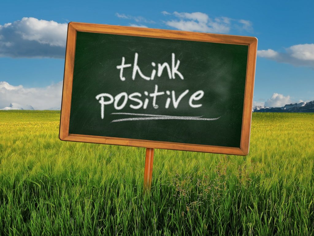 Positives Denken ist eine Perspektive
